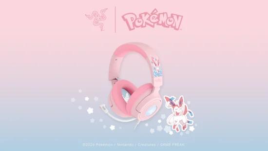 Razer lança três novos headsets temáticos inspirados em Pokémon