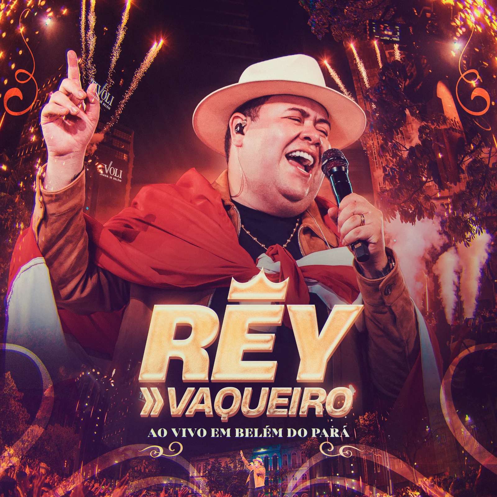 Rey Vaqueiro e Joelma regravam clássico em projeto ao vivo