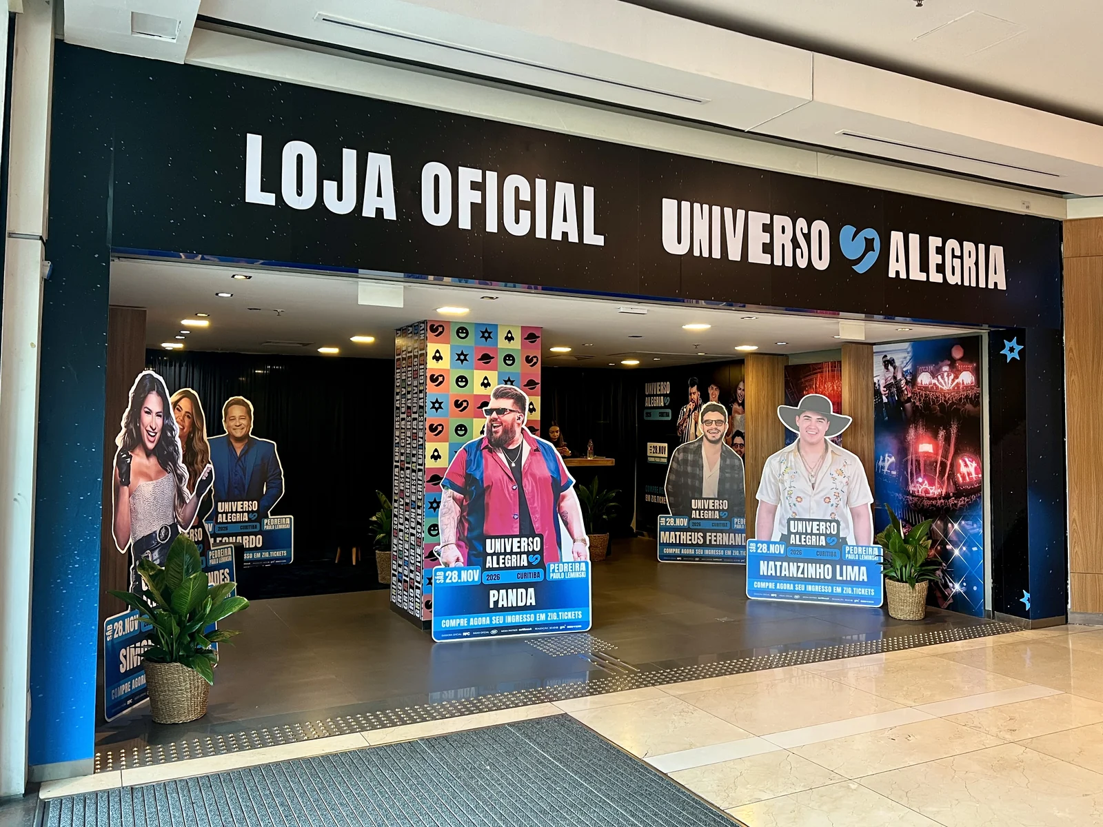 Universo Alegria Curitiba 2026 inicia venda de ingressos presenciais
