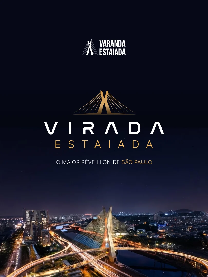 Virada Estaiada amplia espaço e confirma réveillon all inclusive