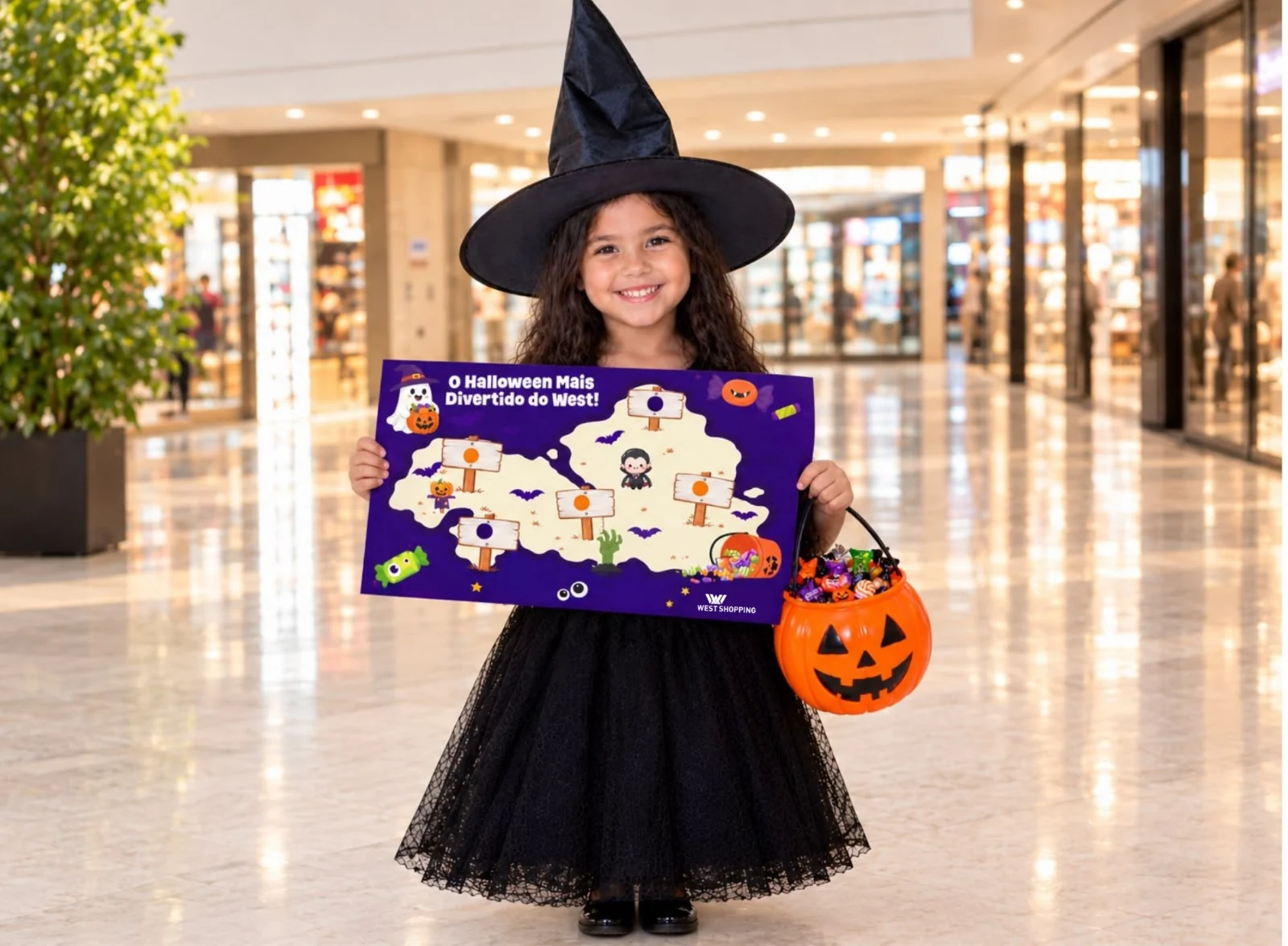 West Shopping combina caça aos doces e show de K-pop no Halloween